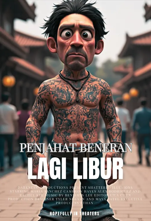 Penjahat Beneran Lagi Libur