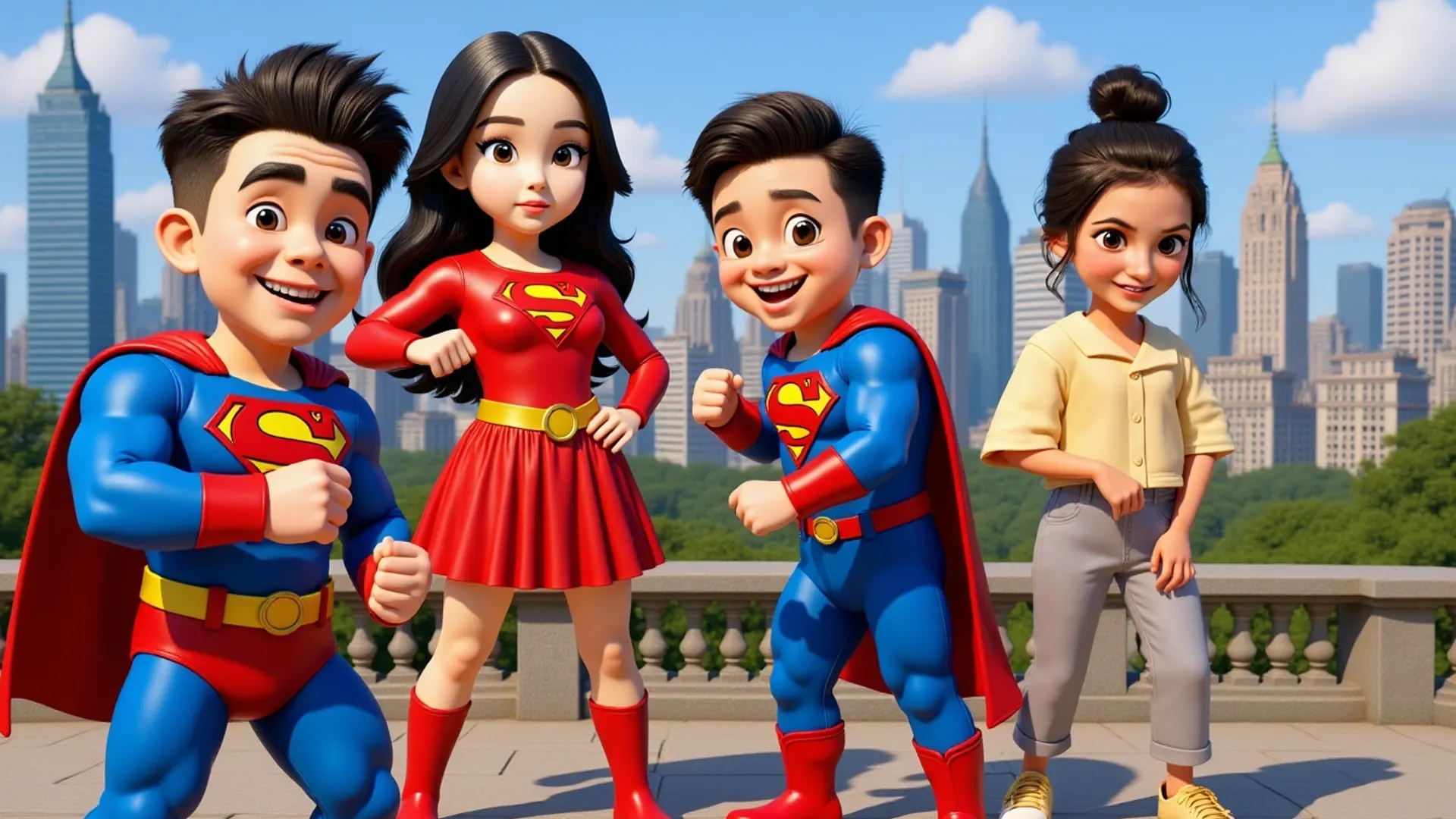 Superhero Salah Kostum